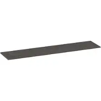 Brauer Ocean Slim Topblad 198,6x46cm - MFC - Damascus - Badkamermeubels, Wastafelbladen - 8720359388308