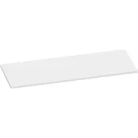 Brauer Ocean Slim Topblad 119,6x46cm - MDF - Mat Wit - Badkamermeubels, Wastafelbladen - 8720359348210