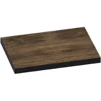 Brauer Ocean Edge Topblad 59,6x46cm - MFC - Grove - Badkamermeubels, Wastafelbladen - 8720359376800