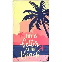 Zavelo Beach Club Strandlaken Beach Life 100x180 cm