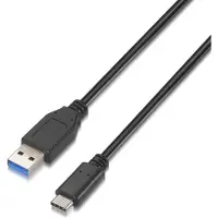 Aisens Kabel USB-C naar USB Aisens A107-0060 Zwart 1 m