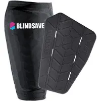 Blindsave | innovatieve scheenbeschermers | Zwart | Maat M | N I E U W ! !