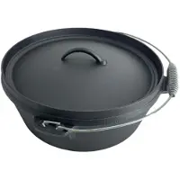 Praxis Dutch Oven Gietijzer 38x38x15cm - 12inch