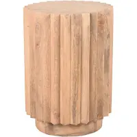 Label51 - Bijzettafel Novan - Bruin - 35x35x48cm