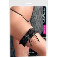 Erotic Treasure Kousenband in het zwart