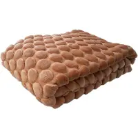Ceannis Egg Plaid 130x170 Cm Koper - Plaids & dekens Acrylic (Textile) Copper - 042227726
