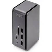 Digitus DA-70897 Dockingstation USB-C 14- Port 8K grau