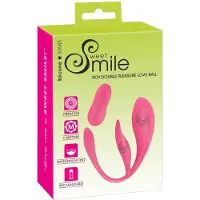 Sweet Smile Dubbel Plezier Vibrerende Eitje Zeer Flexibel met Afstandsbediening