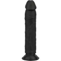 Easytoys Dildo Collection Dildo zonder ballen 17,5 cm - Zwart