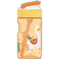 Kambukka Lagoon Drinkfles voor kinderen 400ml Mexican Parade - met geïntegreerd rietje - drinkbus kinderen - drinkbeker voor school