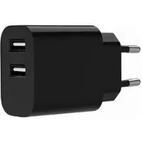 Gembird Universele USB lader, 2X USB 2.1A, Mix Color