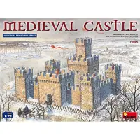 Mini art Middeleeuws kasteel