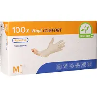 Medi-Inn Wegwerphandschoenen Vinyl XL100 Transparant transparant Vinyl