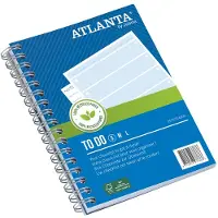 Djois Atlanta Notitieblok To-do Klein 11 x 14.5 cm Wit