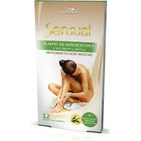 Joanna - Sensual Aloe Body Hair Removal Patches 12Pcs + Soothing Olive