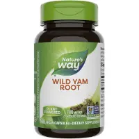 Nature'S Way Wild Yam Root (100 Capsules) - kruiden-en-planten, wilde-yam - wilde-yam - wilde-yam