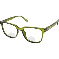 Vista Bonita Leesbril Cubo Bifocaal-Army Green-+2.00