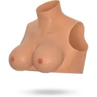 Vuxen Bodies Siliconen - Wearable Breasts Crop Top G Cup