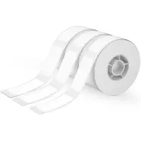 EDM Rolletjes etiketten, 07794 07796, wit, reservemateriaal voor thermische printers, papier, 3 stuks