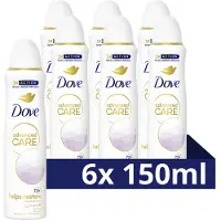 Dove Advanced Care Clean Touch anti-transpirant deodorant spray - 6 x 150 ml