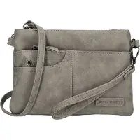 Enrico Benetti Schoudertasje / Clutch Nouméa Mid Grijs