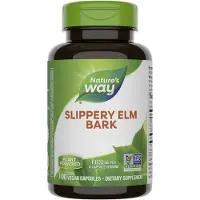 Nature'S Way , Slippery Elm Schors, 1,600 mg, 100 Vegan Capsules (400 mg per Capsule)