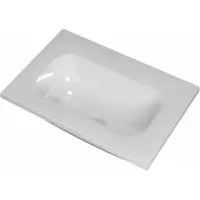 Ink Wastafel reflekt 600x400x15 mm glans wit 3407600