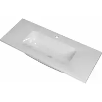 Ink Wastafel reflekt 1000x400x15 mm glans wit 3407631