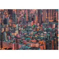 Clementoni - Puzzel - 1500 Stukjes - The Hive Hong Kong - Puzzel Voor Volwassenen - High Quality Collection