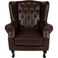 Clayre & Eef Fauteuil 82x74x102 cm kunstleer