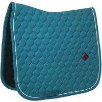 Kentucky Horsewear Horsewear - Zadeldoek melange dressuur donker groen