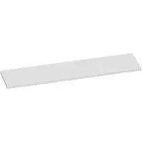 Brauer Ocean Medium Topblad 198,6x46cm - MDF - Hoogglans Wit - Badkamermeubels, Wastafelbladen - 8720359348395
