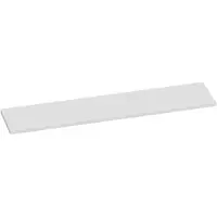 Brauer Ocean Medium Topblad 220,4x46cm - MDF - Hoogglans Wit - Badkamermeubels, Wastafelbladen - 8720359348463