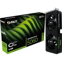 Xpert Vision Dual OC NVIDIA GeForce RTX 5060 - Videokaart - 8GB - GDDR7 - PCIe 5.0 - 1x HDMI 2.1b - 2x DisplayPort 2.1