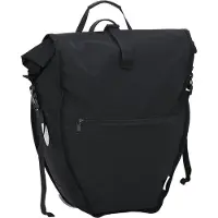 vidaXL Fietstas Zwart 32,5 x 17 x 57 cm Polyester