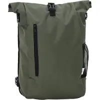 vidaXL Fietstas Olijfgroen 31 x 13 x 58 cm Polyester