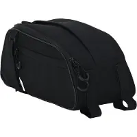 vidaXL Fietstas Zwart 38 x 16 x 16 cm Polyester