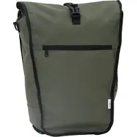 vidaXL Fietstas Olijfgroen 34 x 16 x 59 cm Polyester