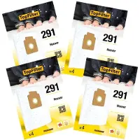 Top Filter Set van 4 pakketten van 4 stofzuigerzakken 64291 voor Hoover TopFilter Premium