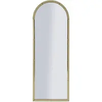 Mauro Ferretti BAKU GOUDEN WANDSPIEGEL CM 55X2X150 ( BINNENSPIEGEL AFMETING CM 49X144)