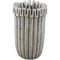 Ptmd - Pot Raffay - Grijs - 18x18x30cm