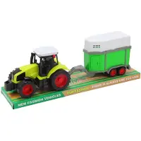 Trifox Interactieve Kindertractor met Aanhanger - Educatief Speelgoed