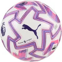 Puma Orbita Pro Premier League Brilliance voetbal (FIFA Quality Pro), Wit/Meerkleurig, Maat 5
