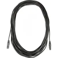 LightmaXX Ultra Series 3-Pin DMX Cable 20m (Black) - DMX-kabel