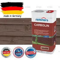 Remmers Carbolin-beits Carboleumbruin 5L – Houtbeits voor Buiten | Teervrije vervanger Carboleum | Voor Schuttingen, Hekwerk & Omheiningen