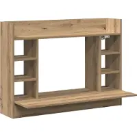 vidaXL Wandtafel Artisan-Eikenhout, 105 x 48 x 75 cm, houtvezel