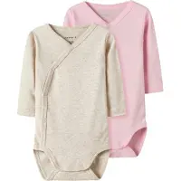 Name it NBNBODY 2P LS WRAP SOLID NOOS Unisex Body - Maat 56