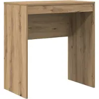 vidaXL Bureau, Artisan-eikenhout, 70 x 40 x 76 cm