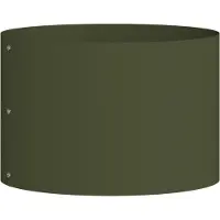 vidaXL Plantenring Olijf Groen 30 x 30 x 20 cm Koudgewalst staal