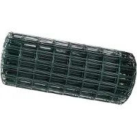 vidaXL Euro Hek 0,8 x 10 m PVC-gelaagd ijzer Groen